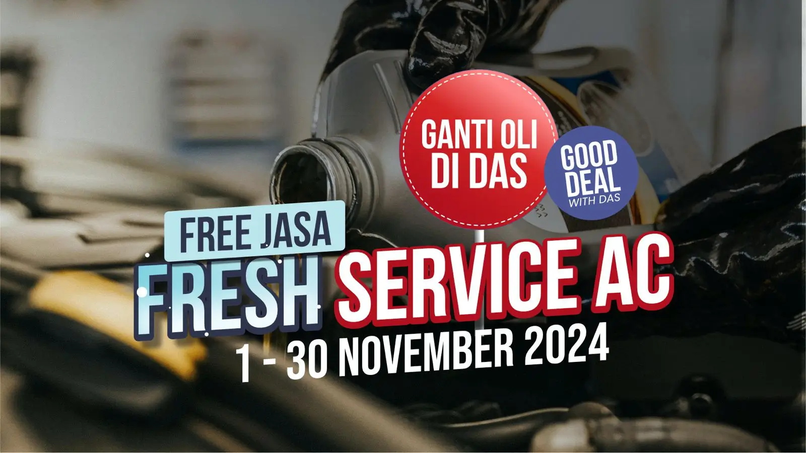 Fresh Service AC di Bulan November